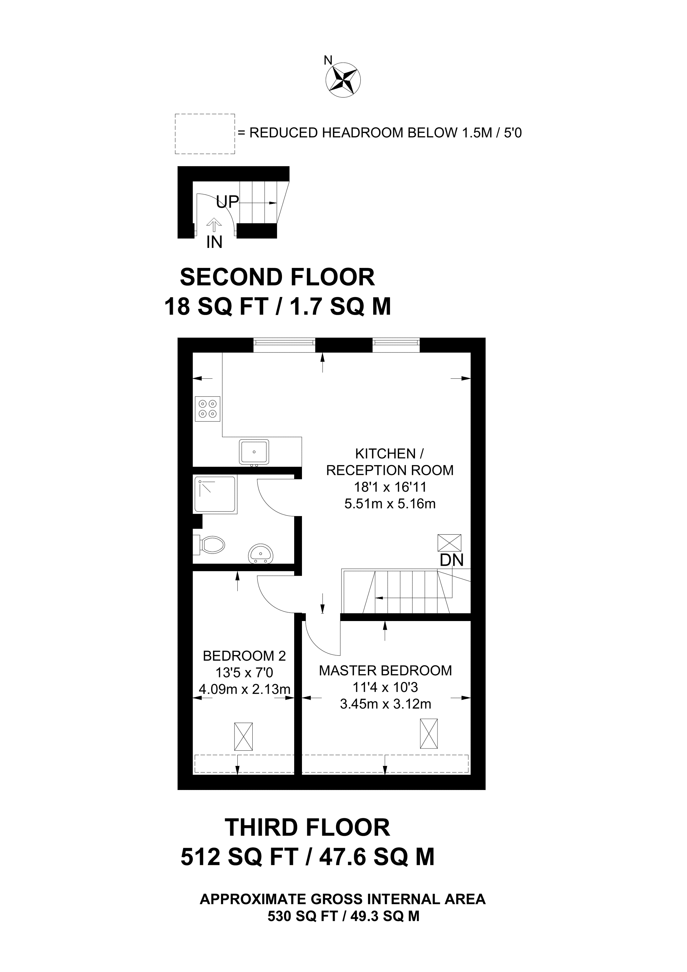 2 Bedrooms Flat to rent in Lanhill Road, Maida Vale W9