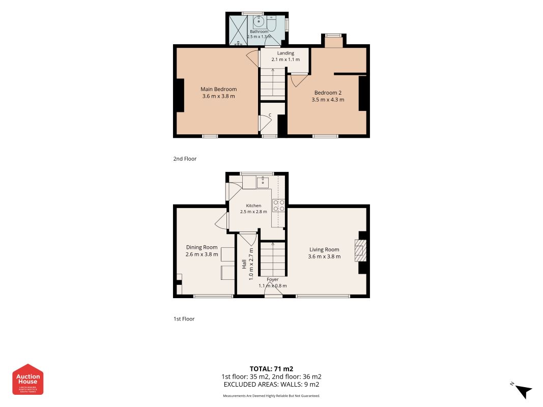 34 High Street, Ferryhill floorplan