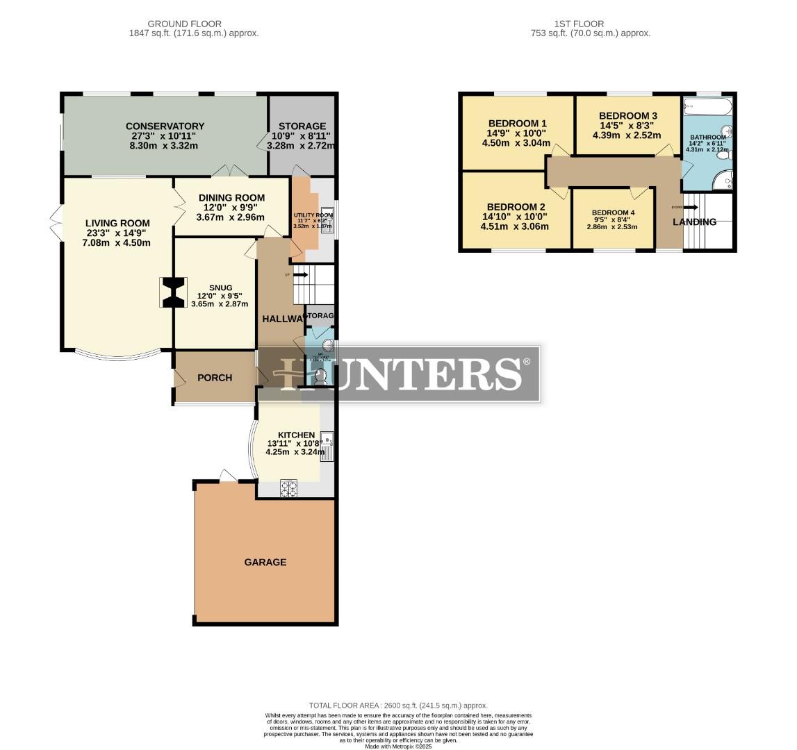 Honeysuckle Cottage, Low Road, Grayingham floorplan