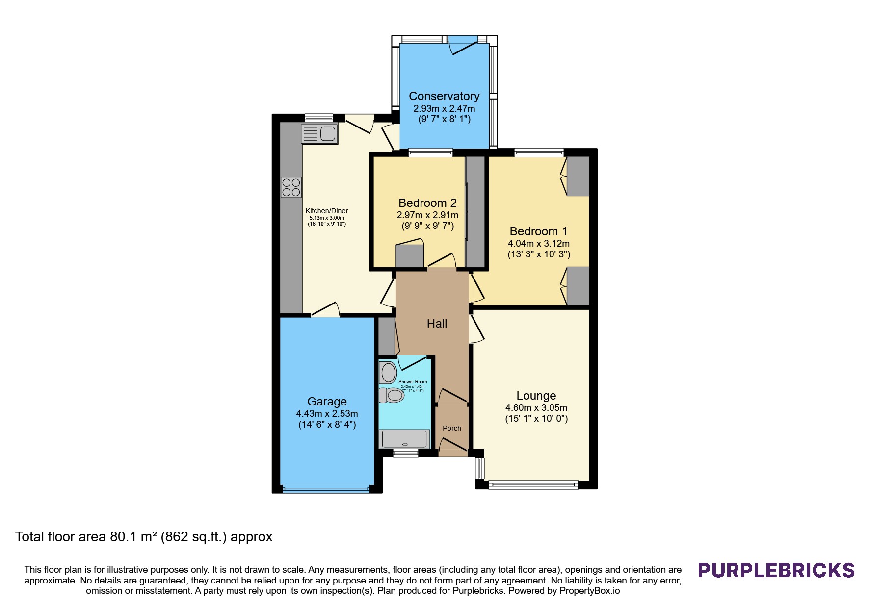 Arundel Drive, Newcastle upon Tyne floorplan