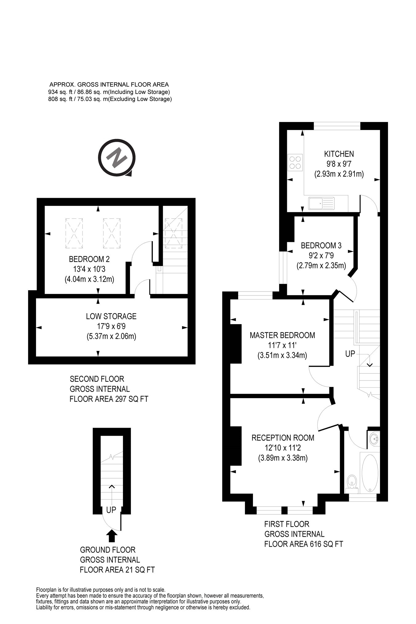 2 Bedrooms Flat for sale in Prowse Place, Camden Town NW1