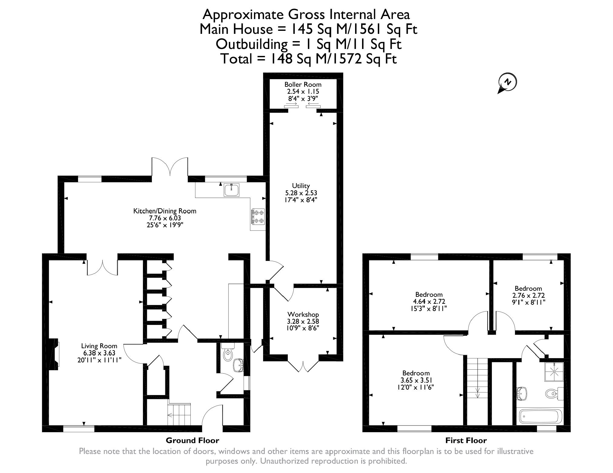 15, Barrowell Lane, St Briavels Lydney floorplan