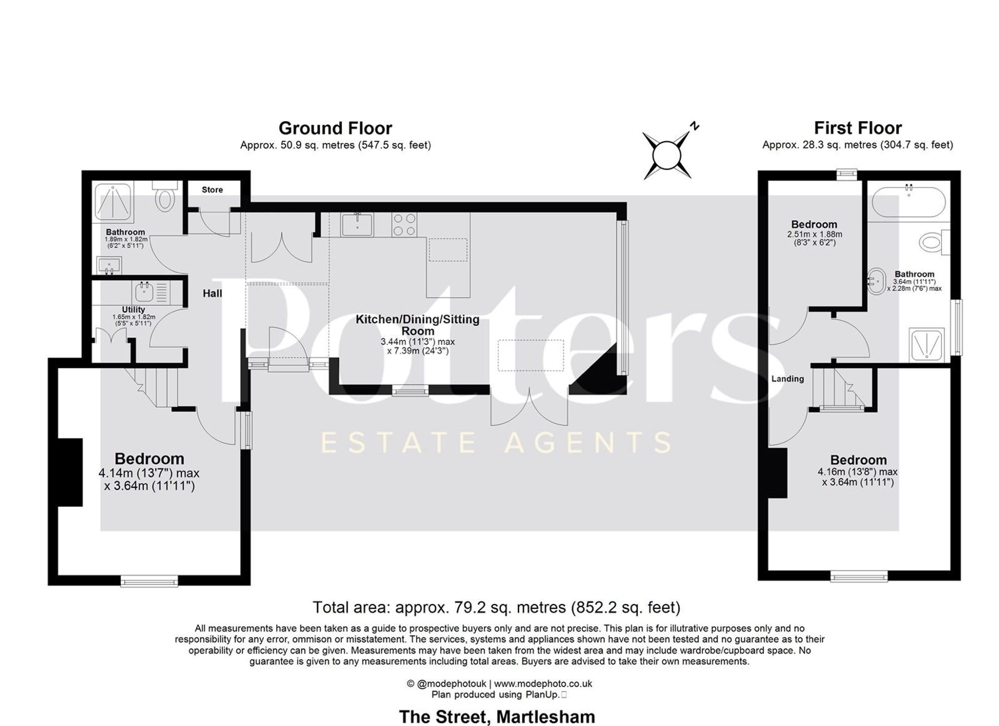 6 The Street, Woodbridge floorplan