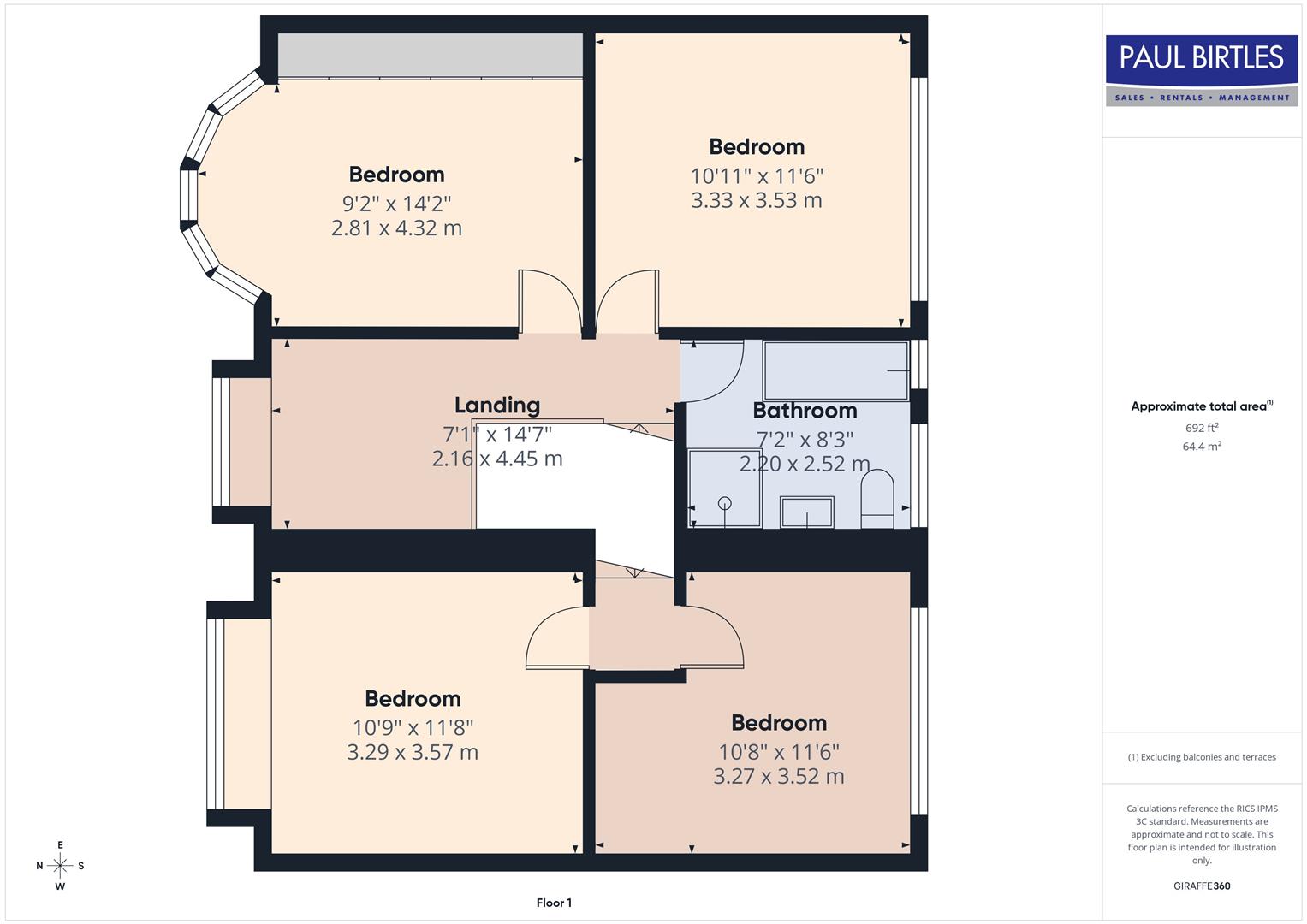 13, Chesham Avenue, Trafford floorplan