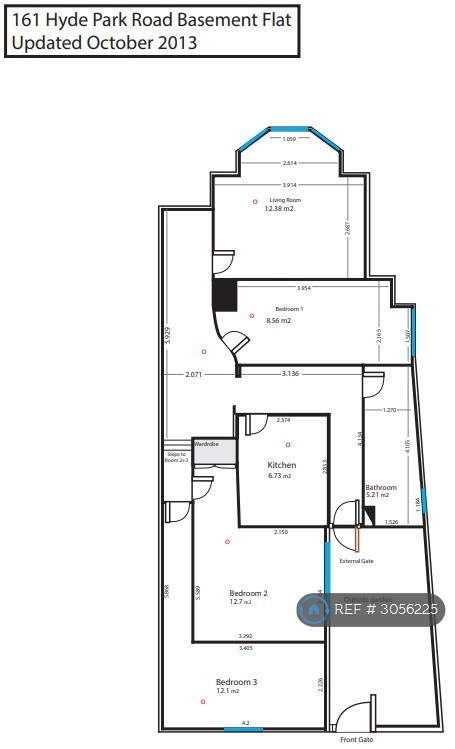 Flat, Hyde Park Road, Leeds floorplan