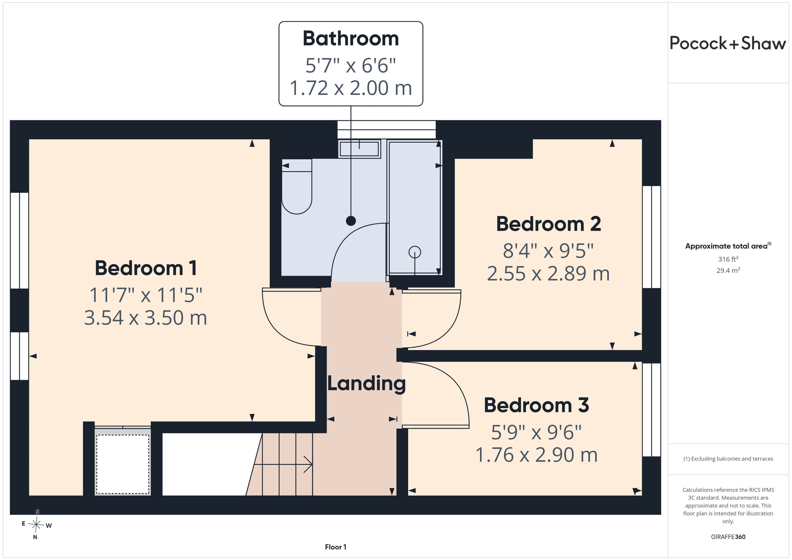 3 Bassett Close, Cambridge floorplan