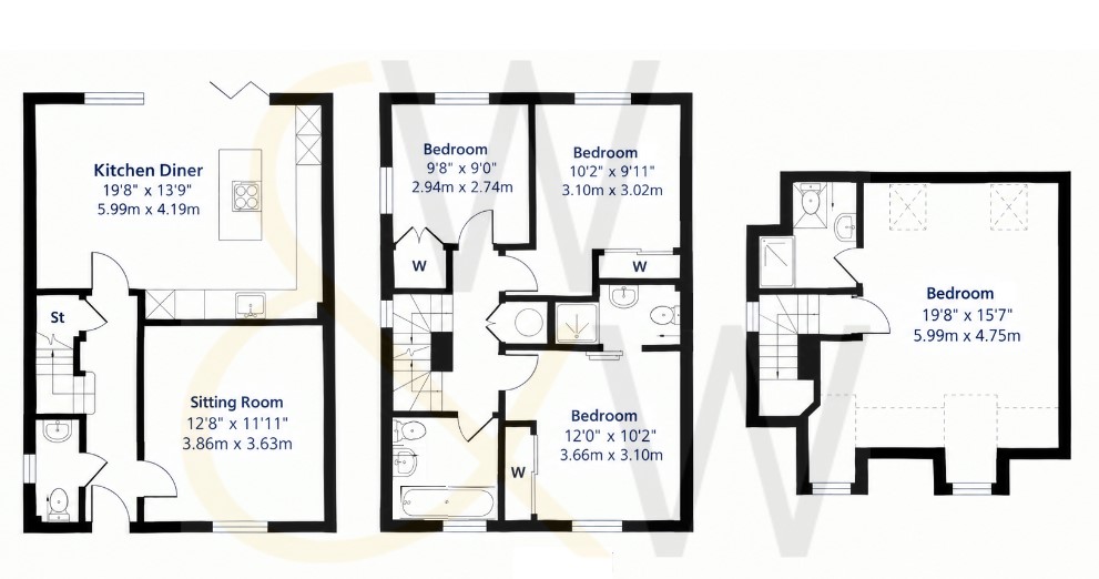 2, Cann Gardens, Dorset floorplan