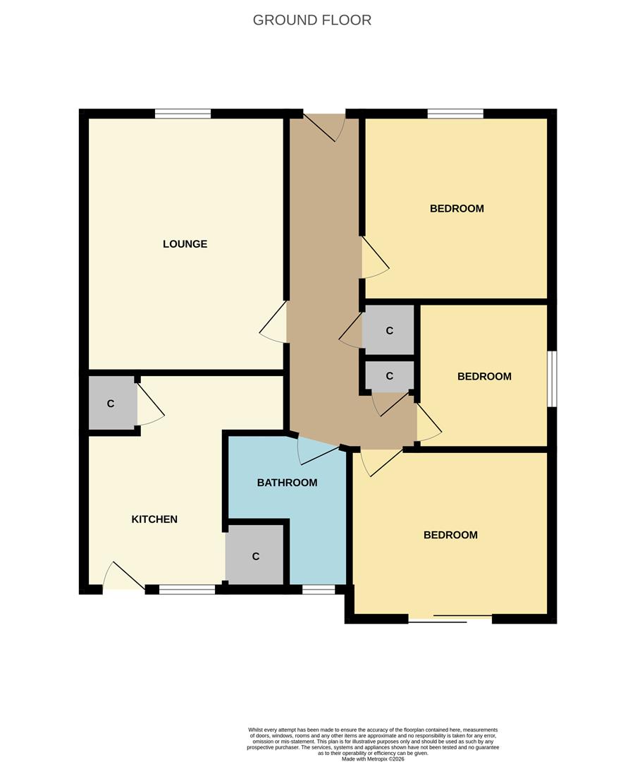8, Herries Avenue, Dumfries floorplan