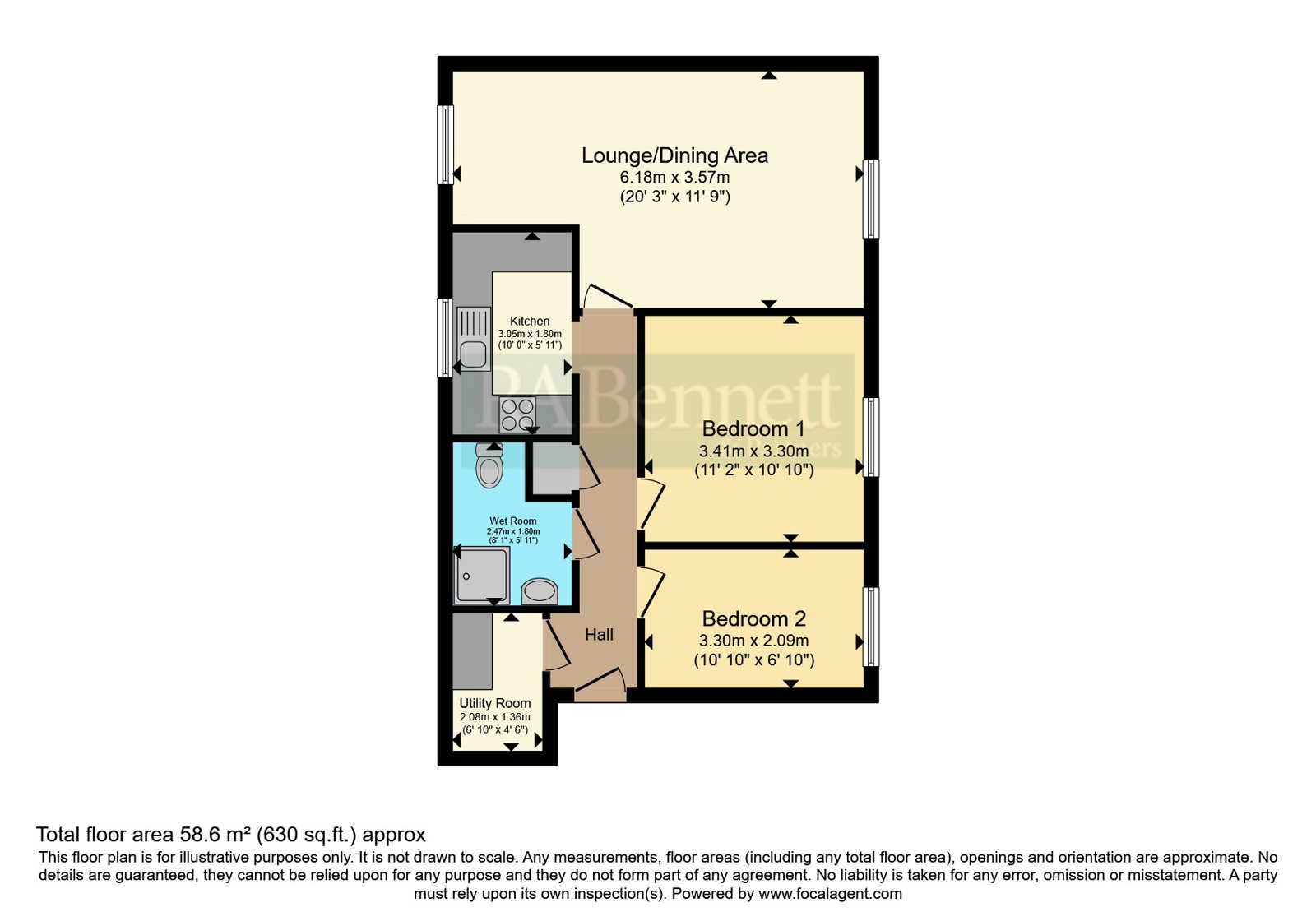 5 Cothers Court,, Station Road, Moreton-in-Marsh floorplan