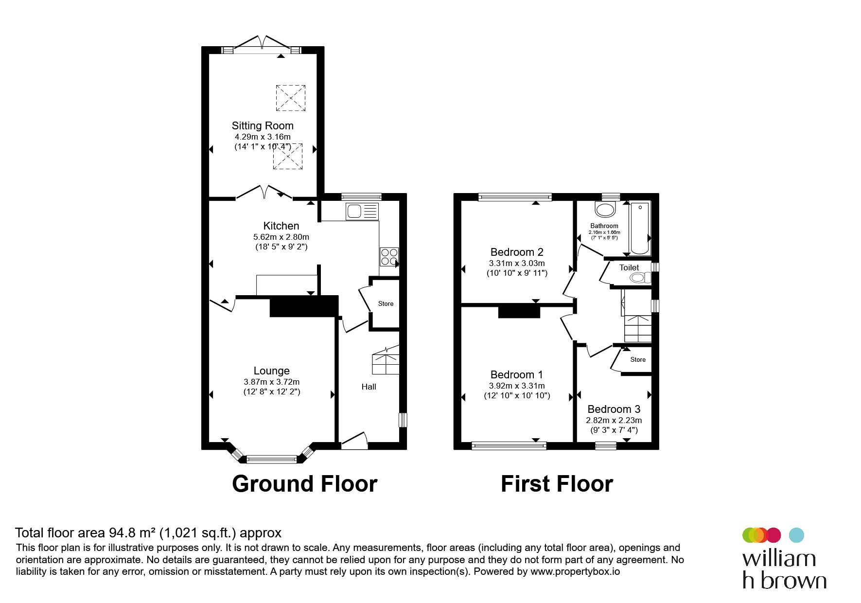62, Doe Quarry Lane, Sheffield floorplan