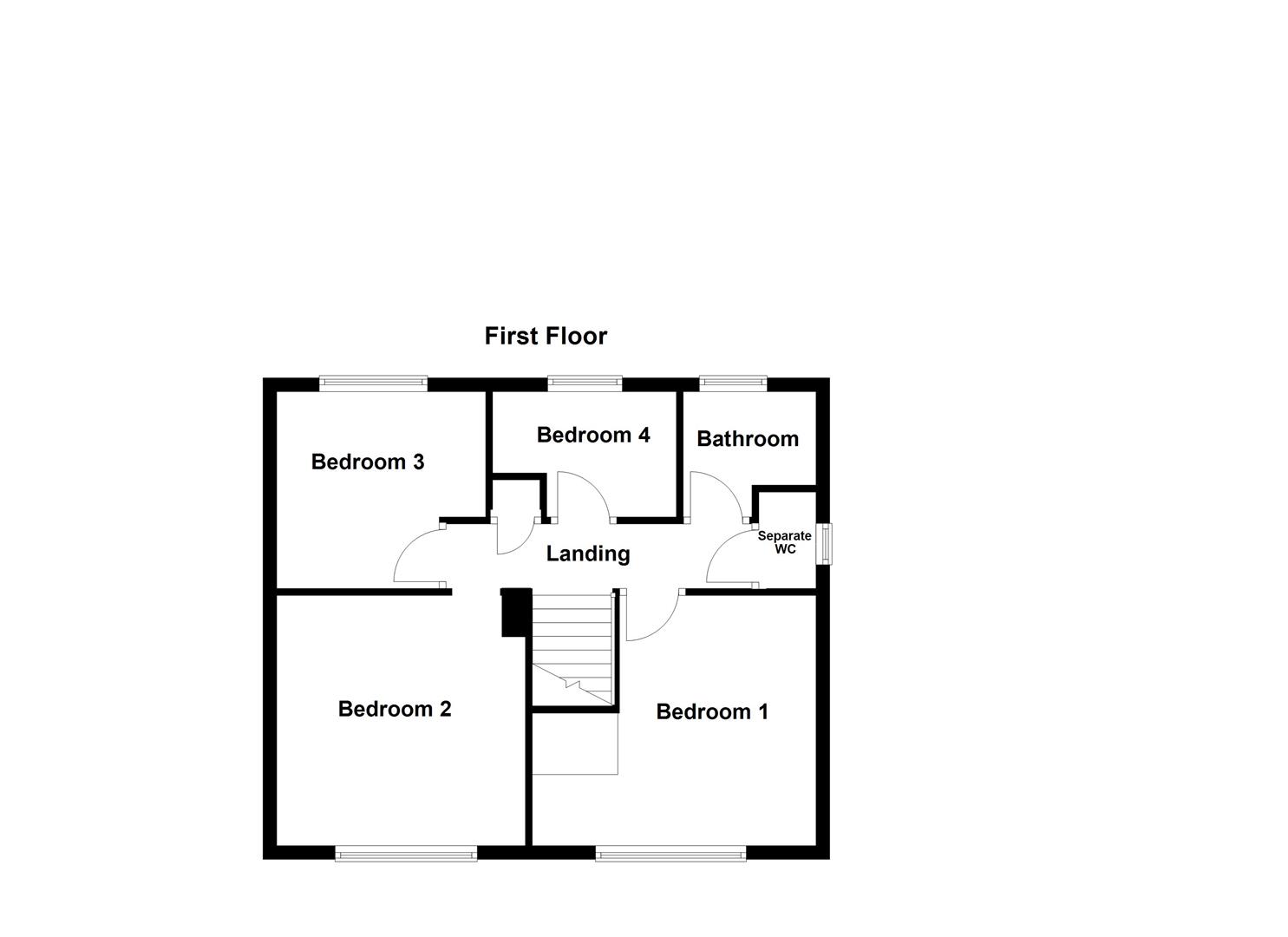 12, Rosedale Avenue, Wakefield floorplan