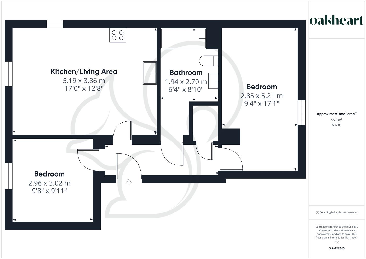 14, Blunden Close, Sudbury floorplan