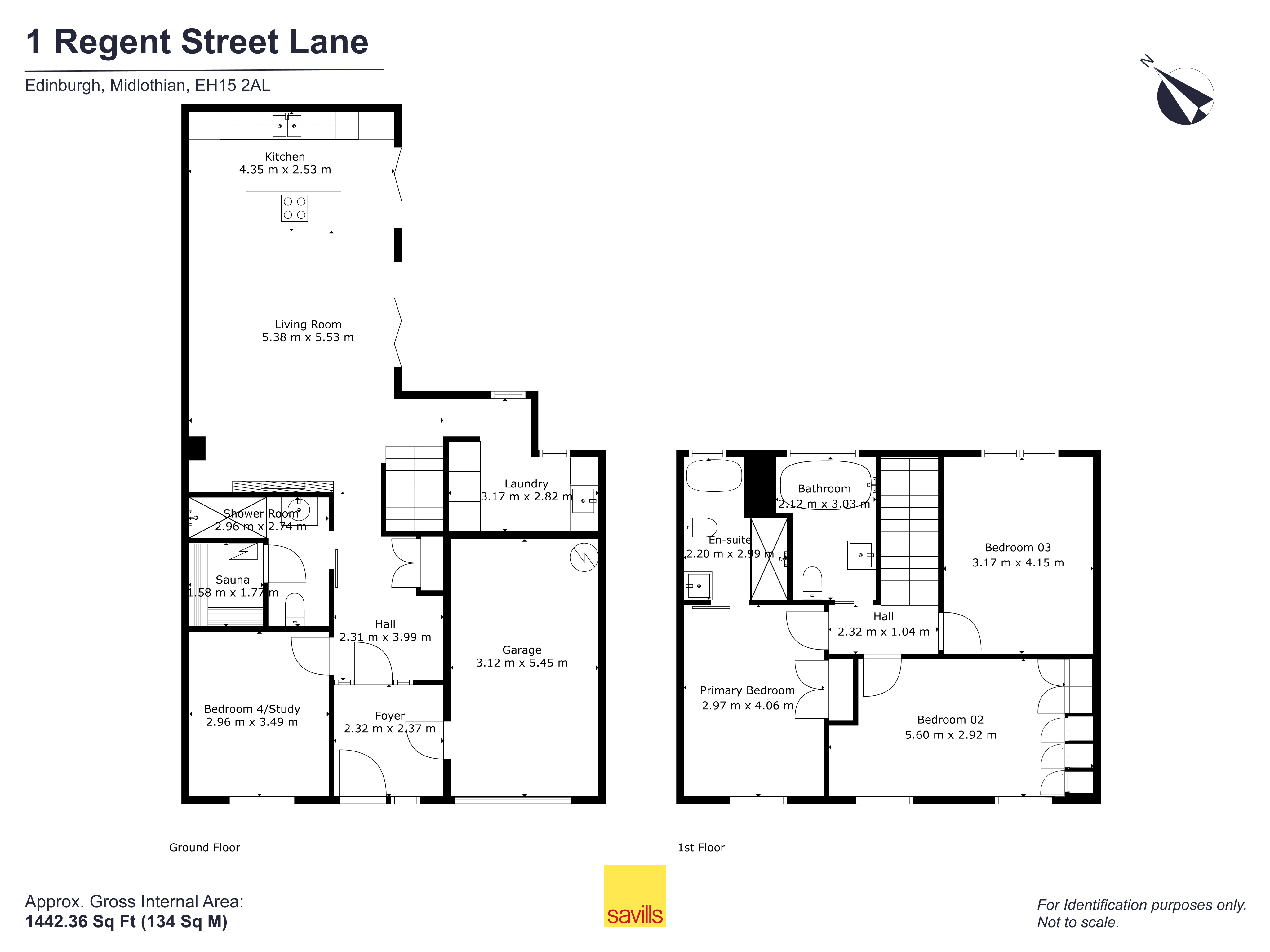 1, Regent Street Lane, Edinburgh floorplan