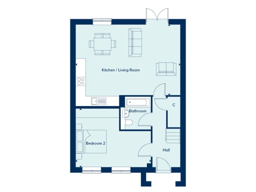58, Sykes Close, Swanland floorplan