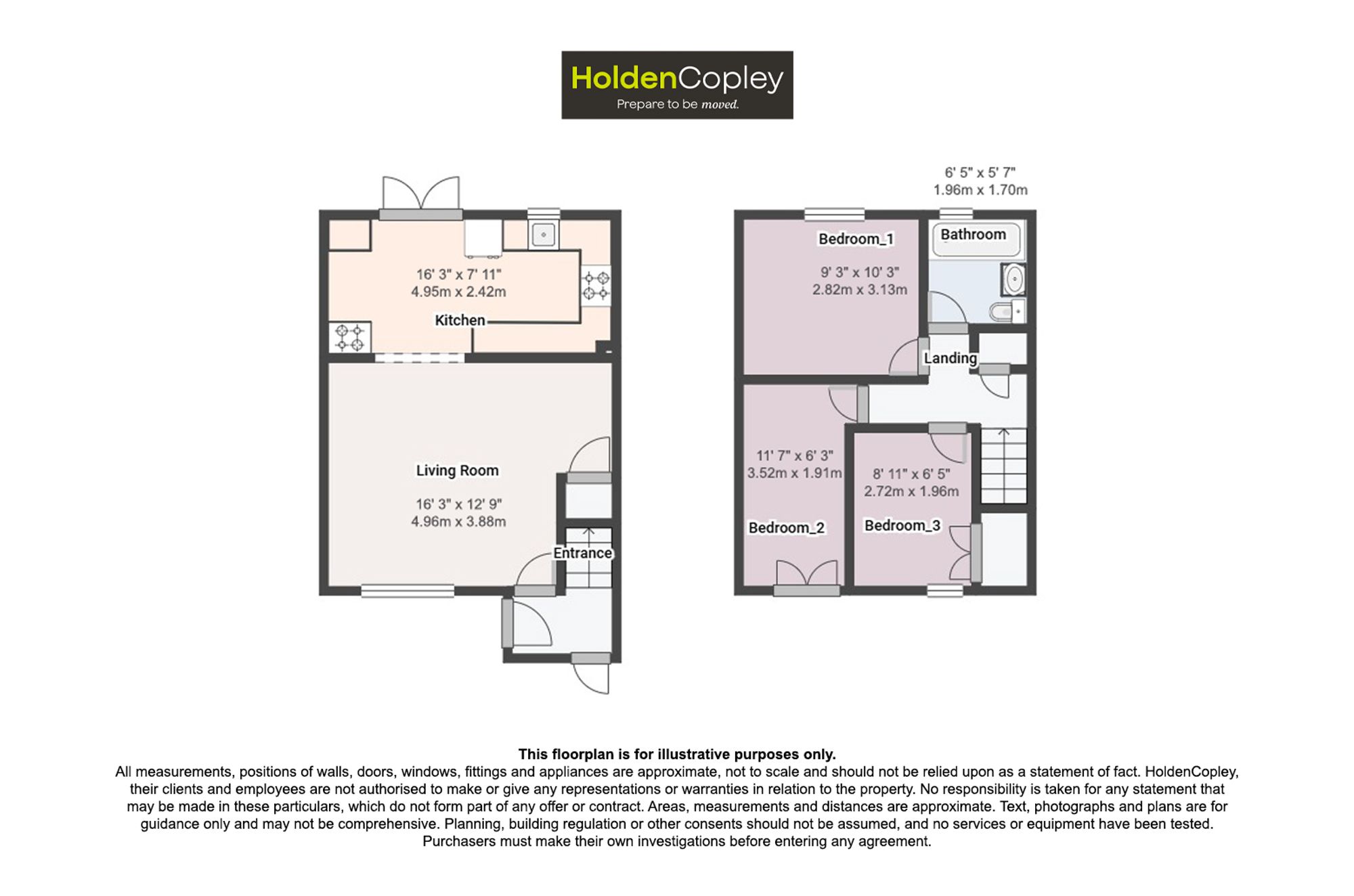 2 Mimosa Close, Nottingham floorplan