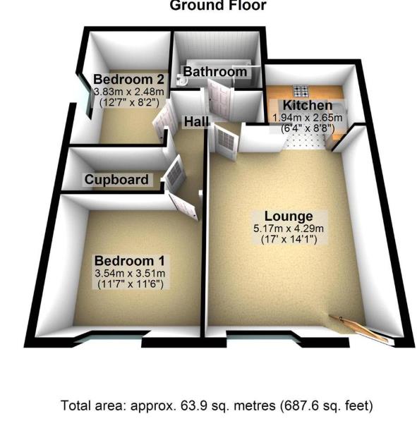 00 Chapel Court, Great North Road, Leeds floorplan