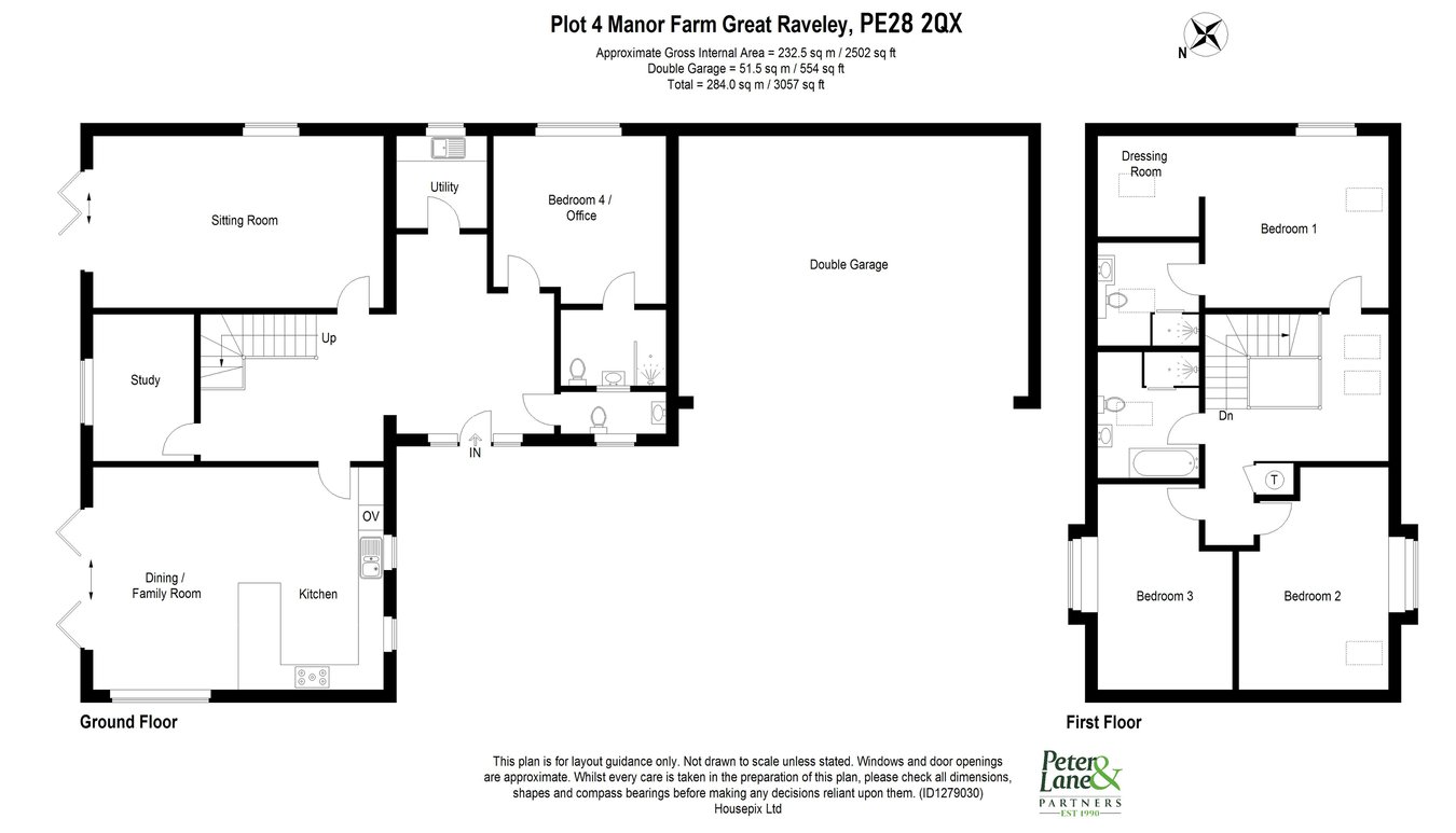 Plot 4, Manor Farm, Huntingdon floorplan