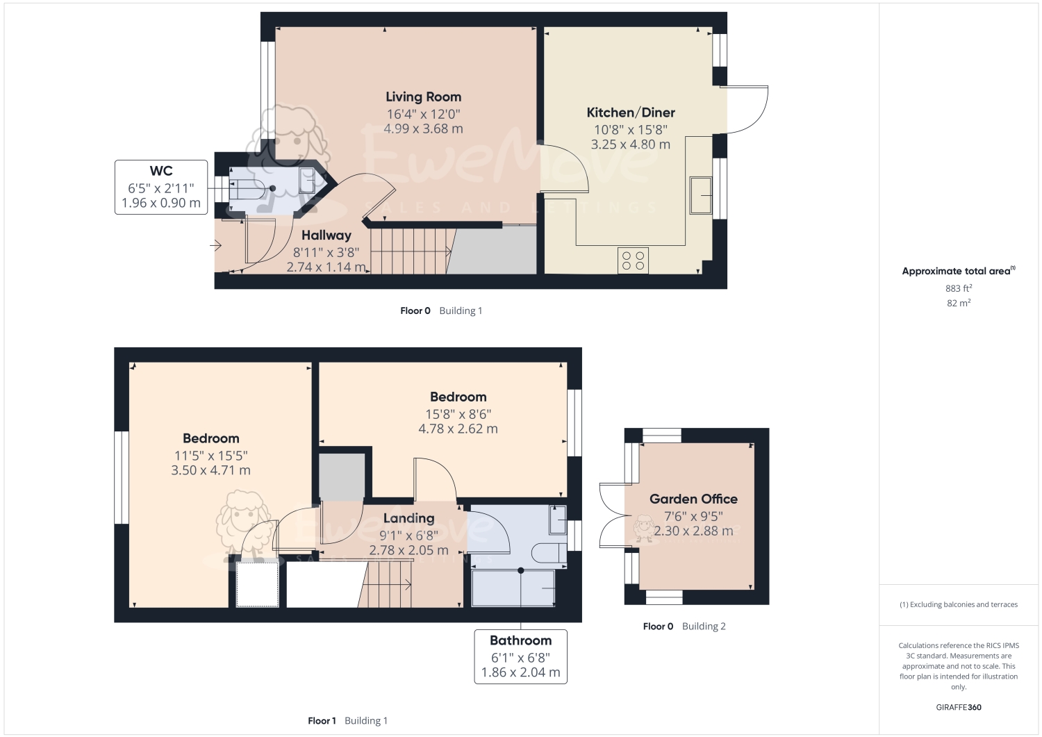24, Storey Crescent, Folkestone floorplan