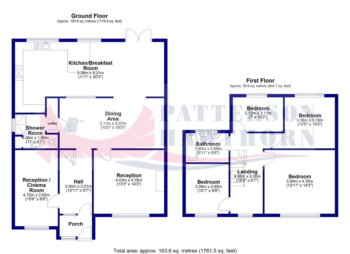 105, Humber Avenue, South Ockendon floorplan