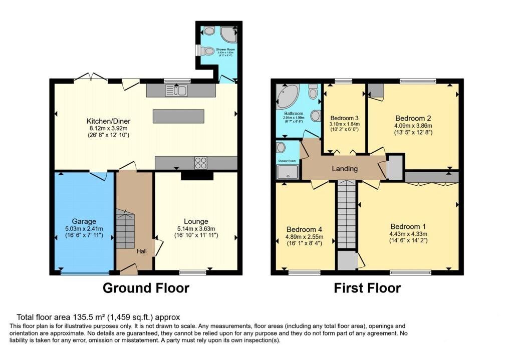 116 Northcote Road, Bristol floorplan