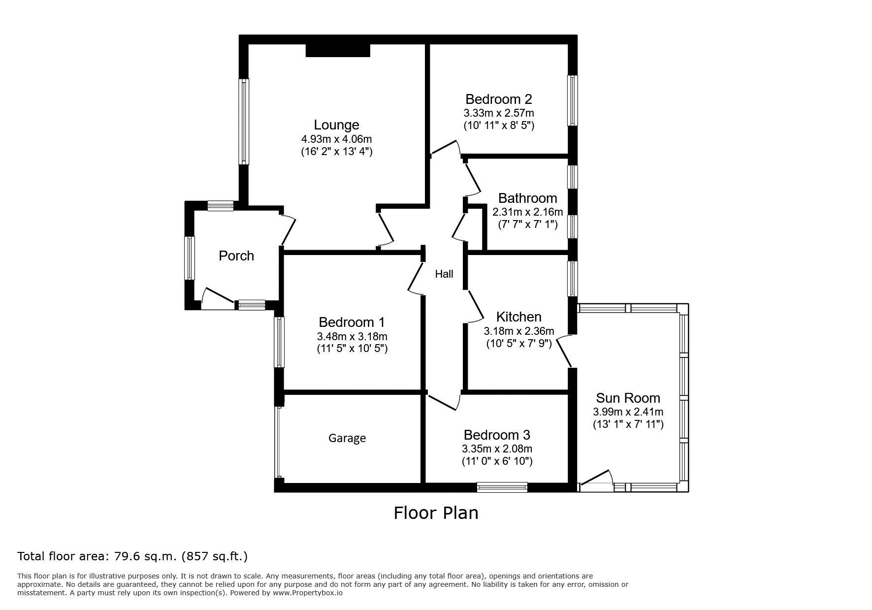 20, Green Acres, Morpeth floorplan