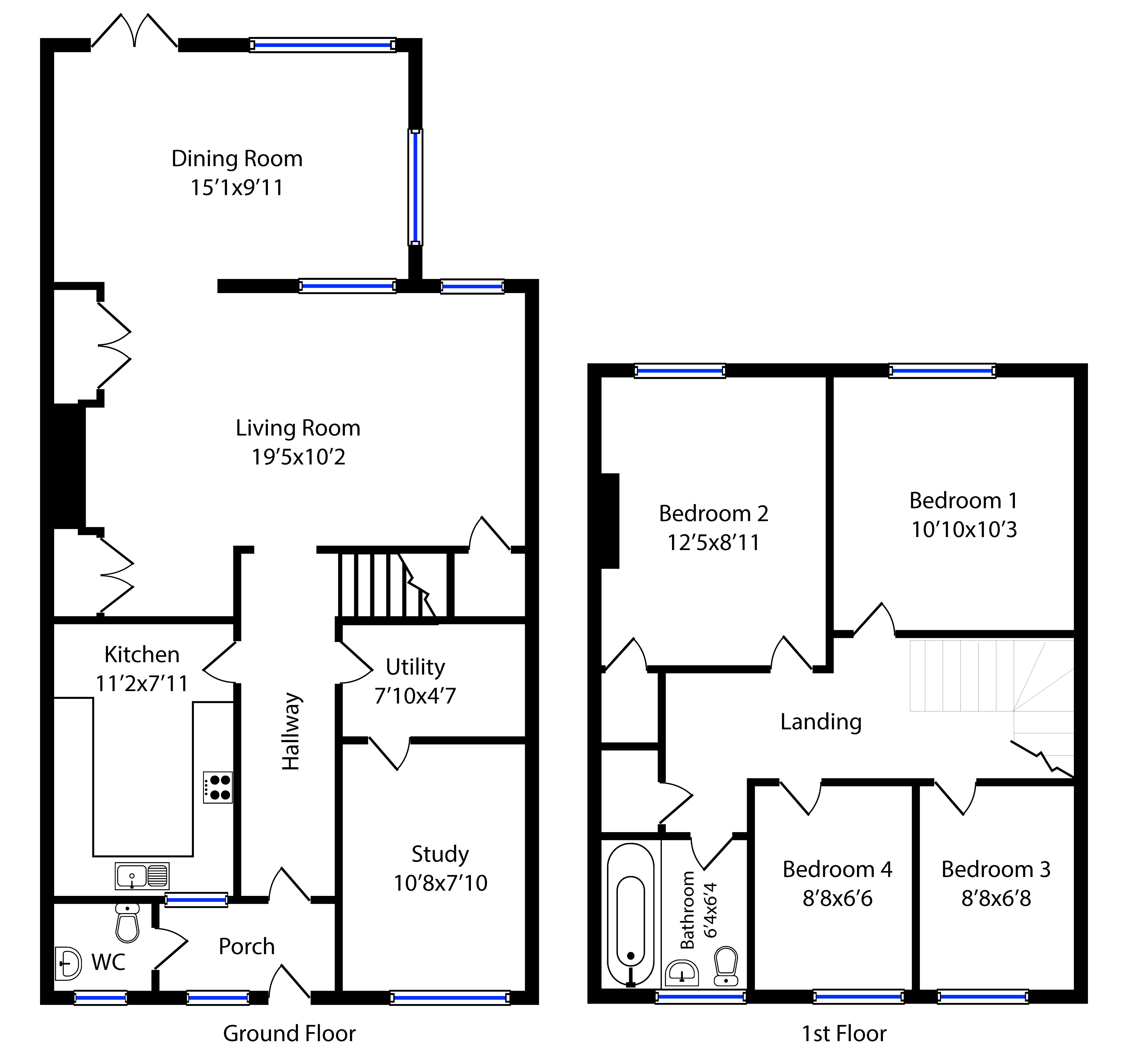 51, Great Innings South, Watton At Stone, Hertford floorplan