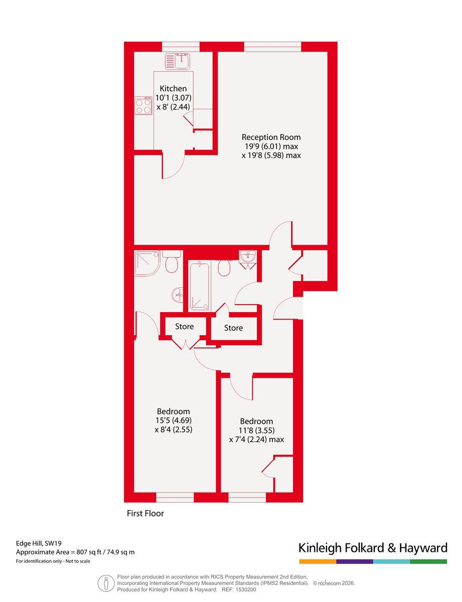 Edge Hill, London floorplan