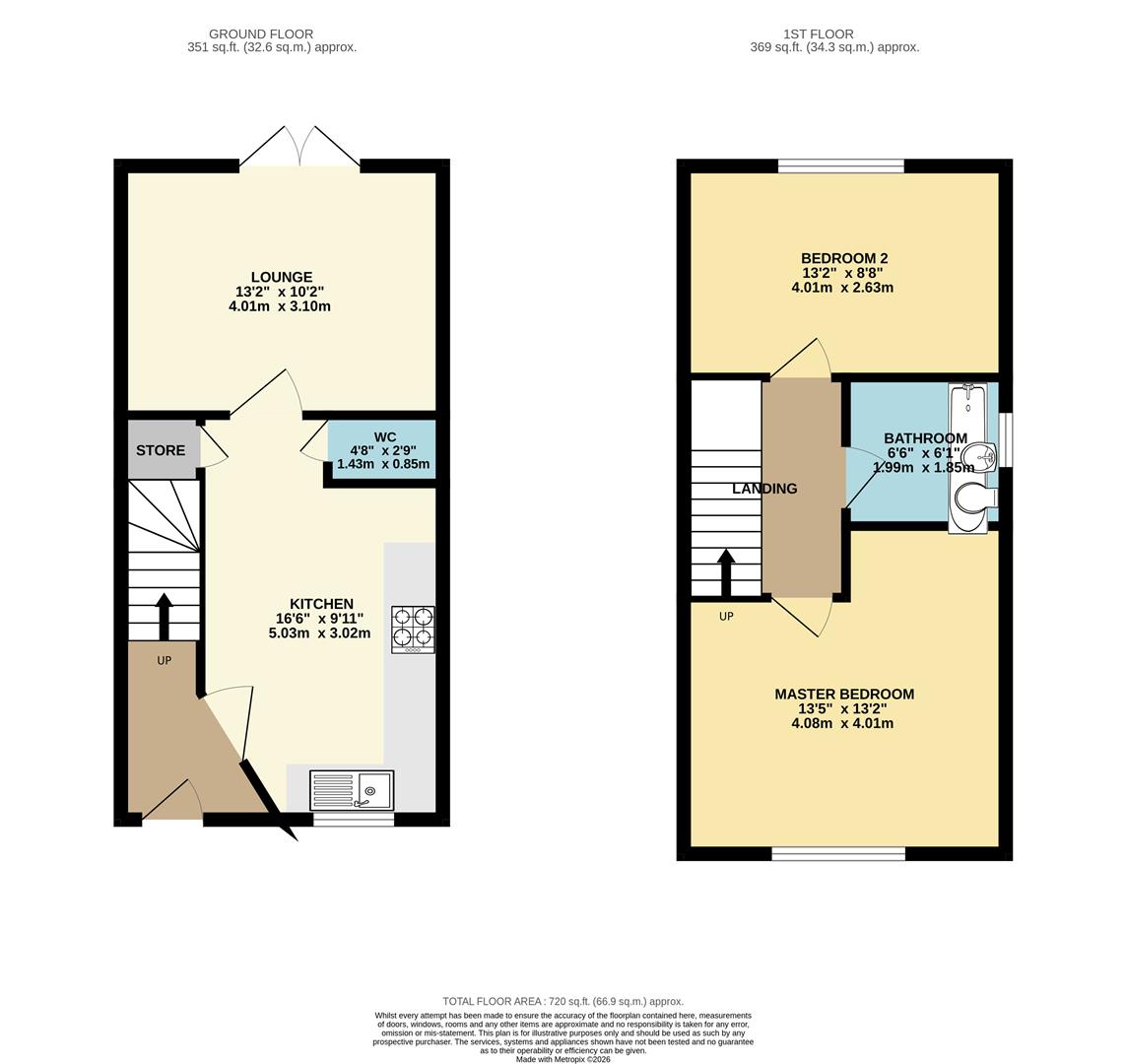 5, Whitestone Road, Manchester floorplan