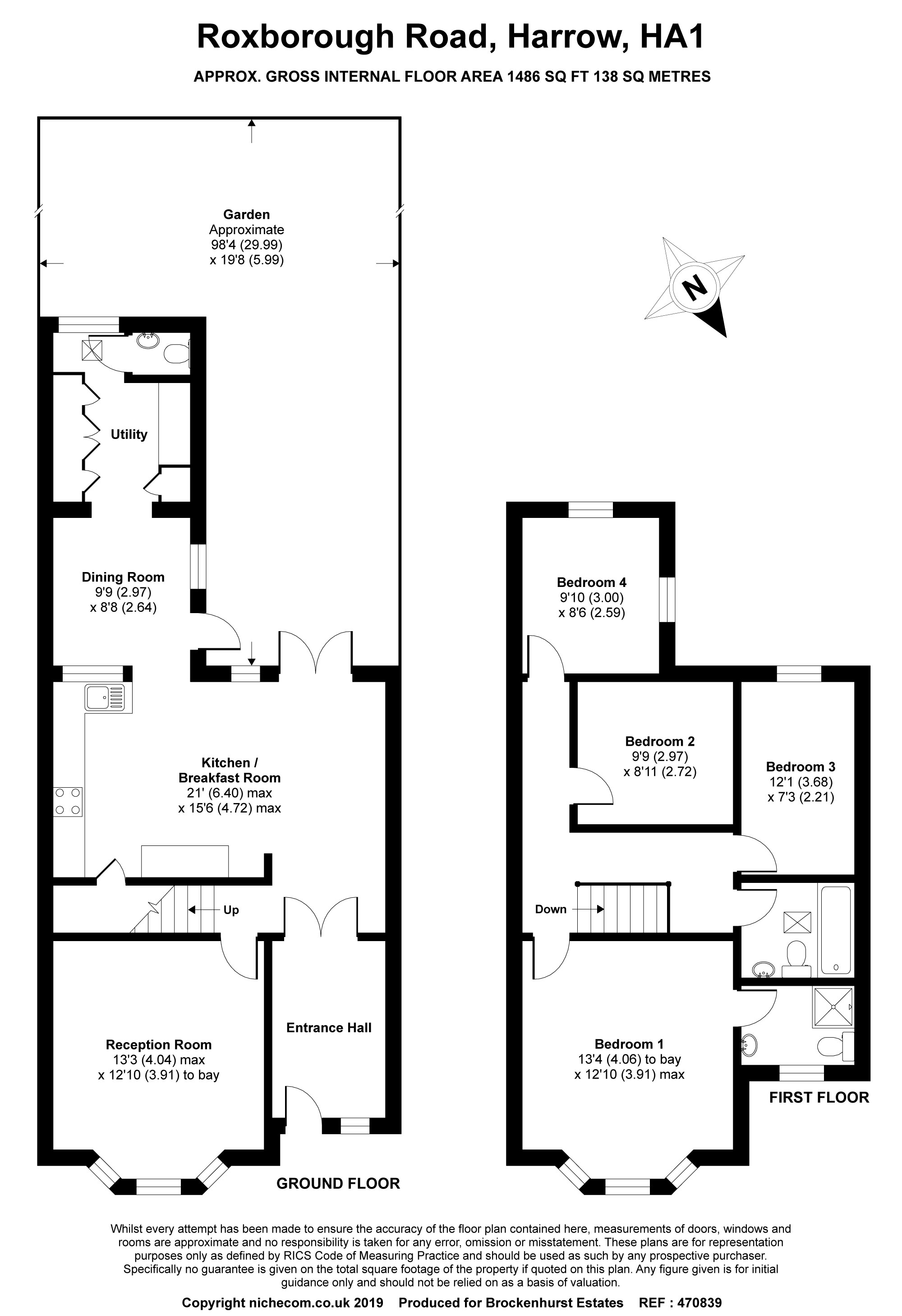 5 Bedrooms Semi-detached house for sale in Roxborough Road, Harrow-On-The-Hill, Harrow HA1