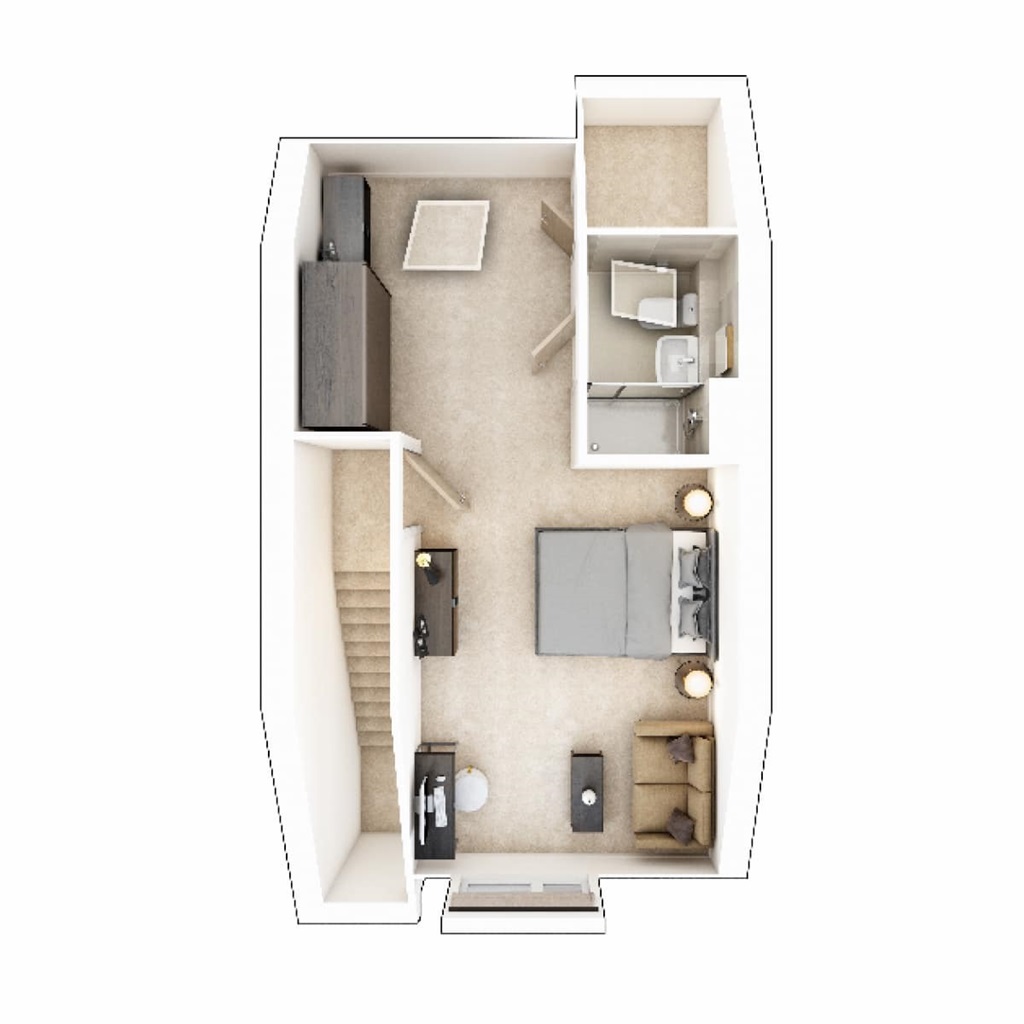 The Harrton - Plot 83, Millstream Meadows, Booth Lane, Middlewich floorplan