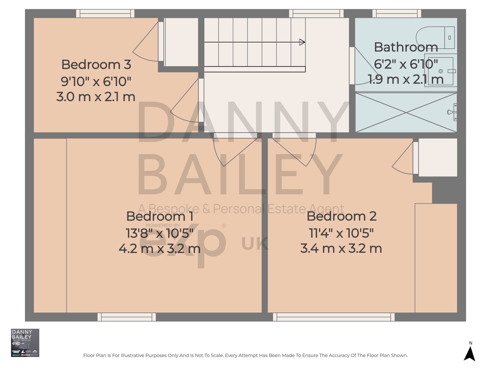 40, Hansells Mead, Harlow floorplan