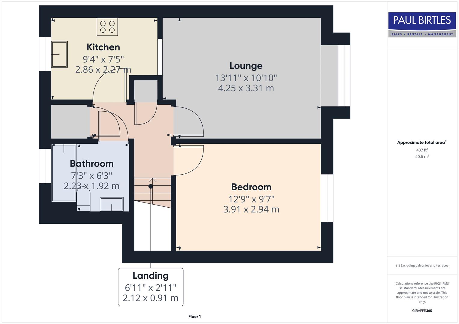 8, Orme Close, Urmston floorplan
