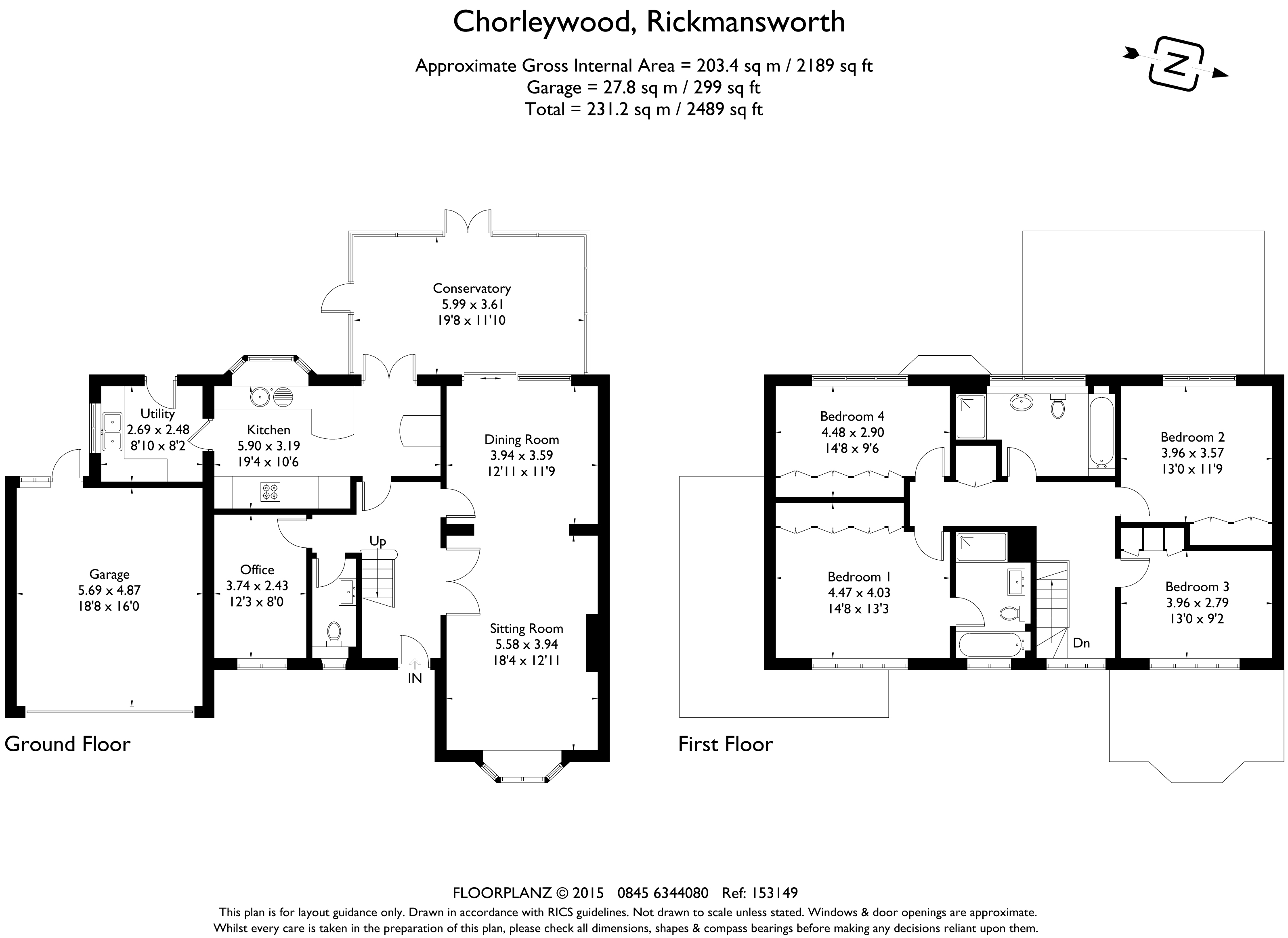 4 Bedrooms Detached house to rent in Haywood Park, Chorleywood WD3