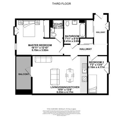 2 Bedrooms Flat for sale in Treherne Court, Eythorne Road, London SW9