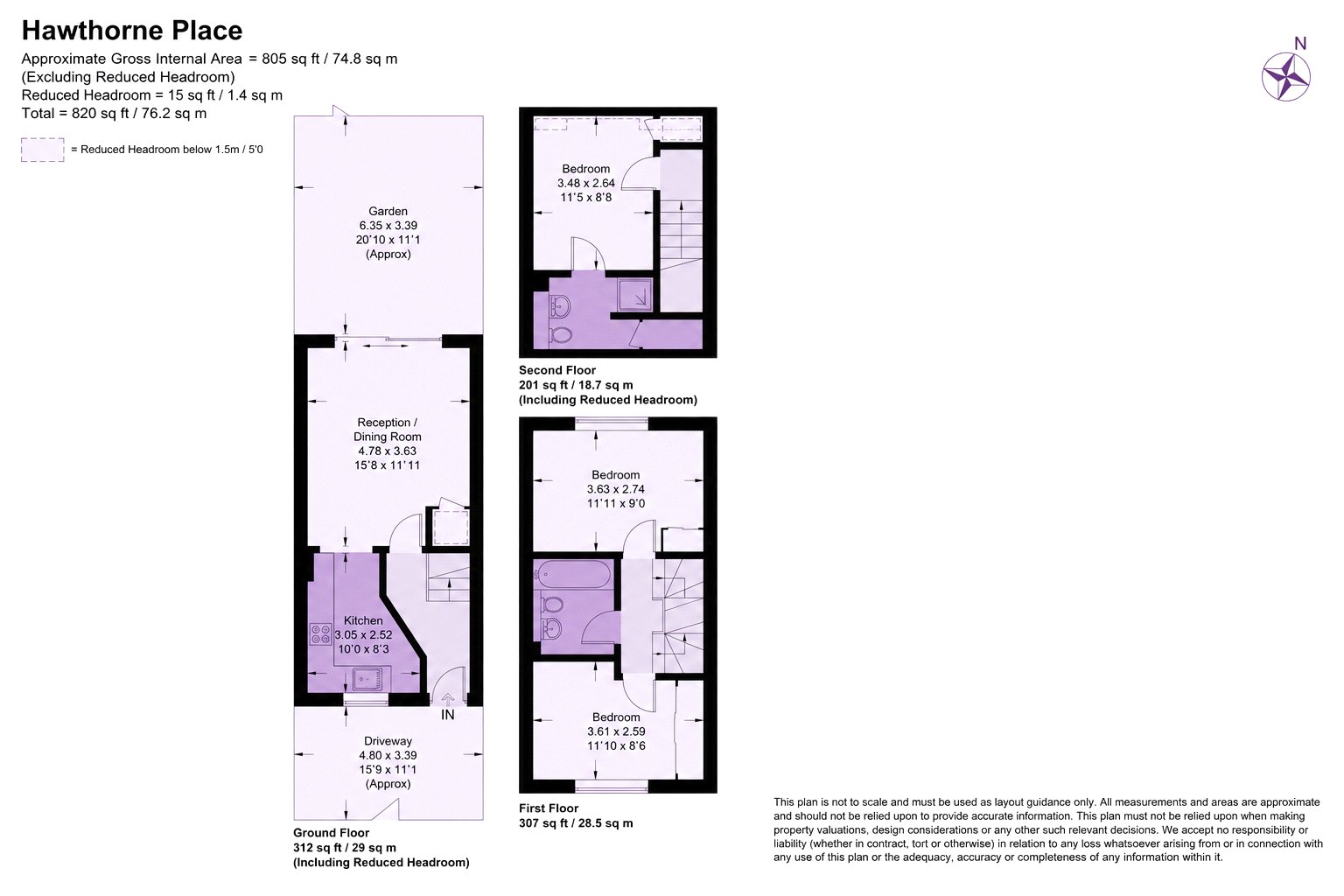 5A,, Hawthorne Place, Surrey floorplan