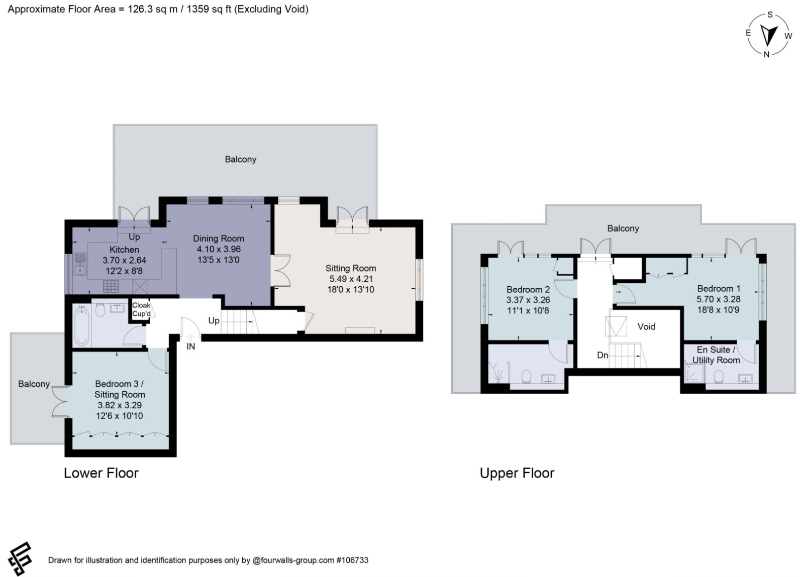 Apartment 16, Victoria House,, Pittville Place, Gloucestershire floorplan