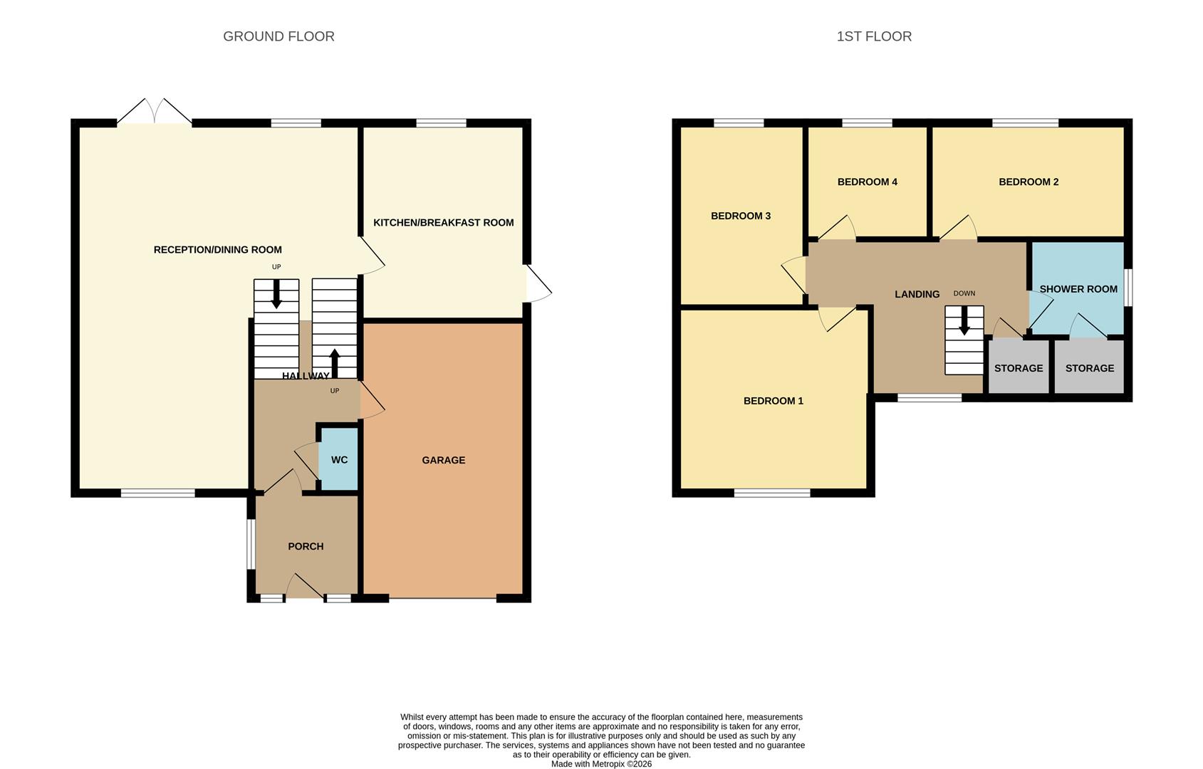 5, Oakcroft, Stalybridge floorplan
