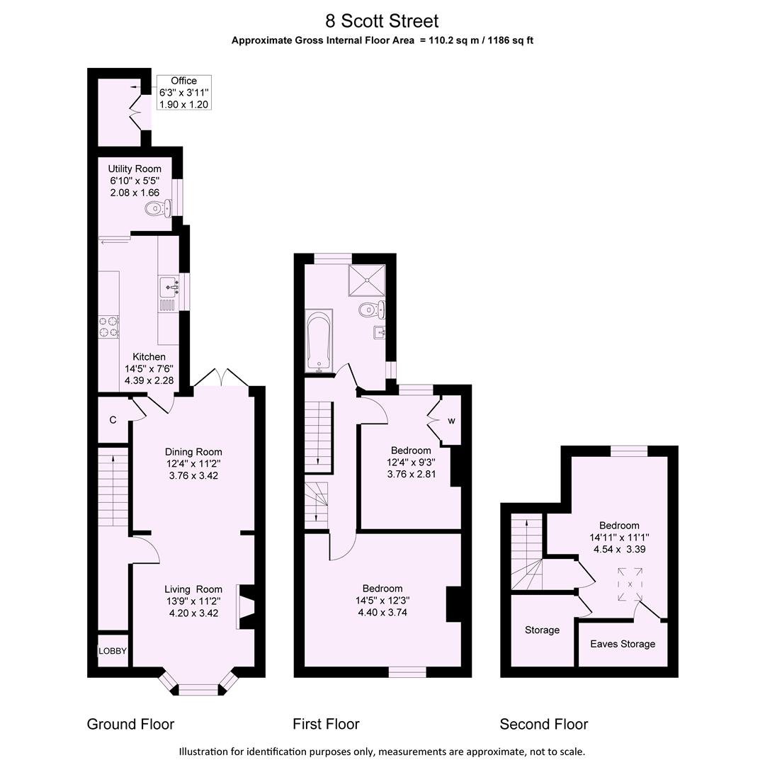 8, Scott Street, York floorplan
