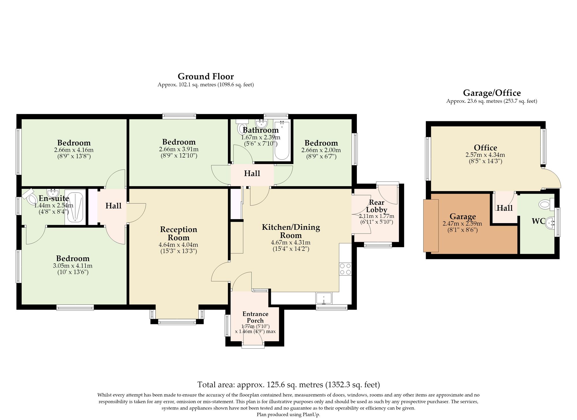 19 Waveney Heights, Diss floorplan