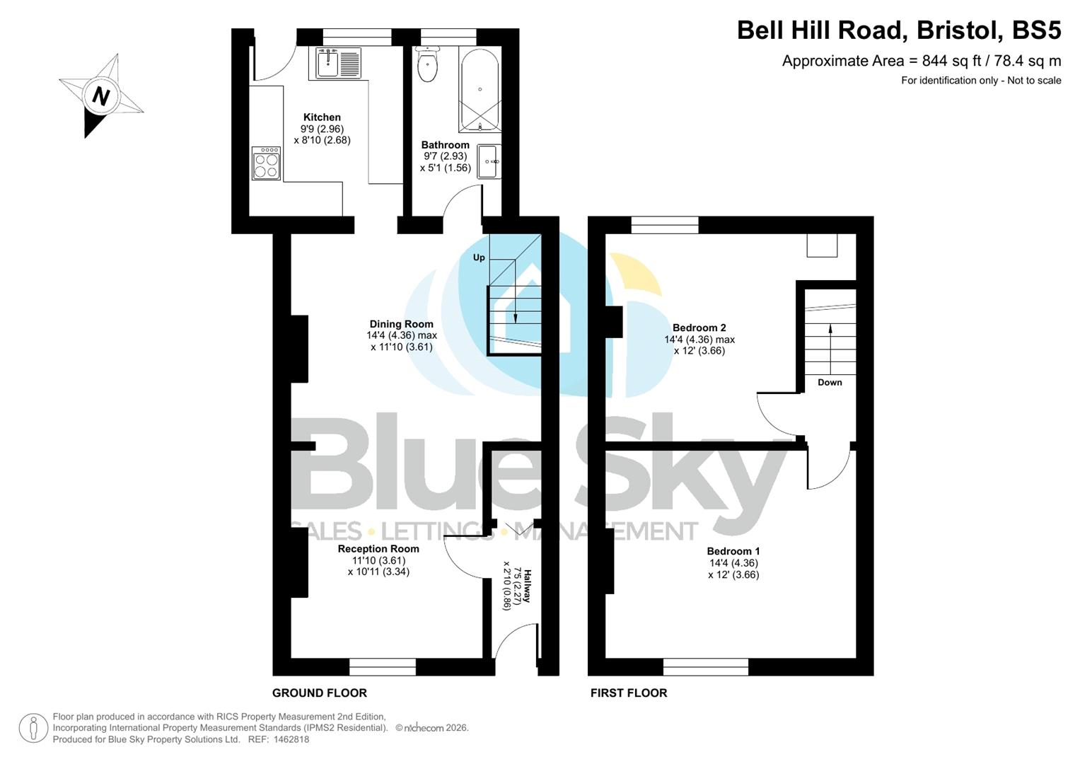 150, Bell Hill Road, Bristol floorplan