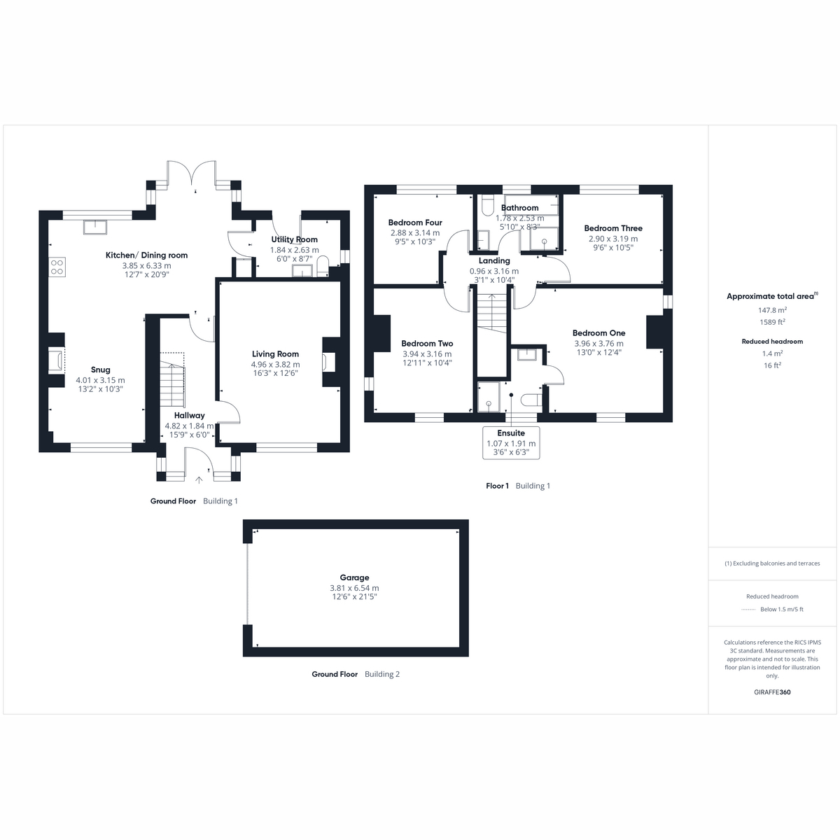 Otters Holt, Bottoms Lane, Silverdale floorplan