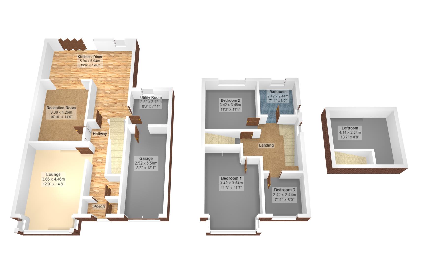 Stockport Road, Denton, Manchester M34, 3 bedroom semidetached house