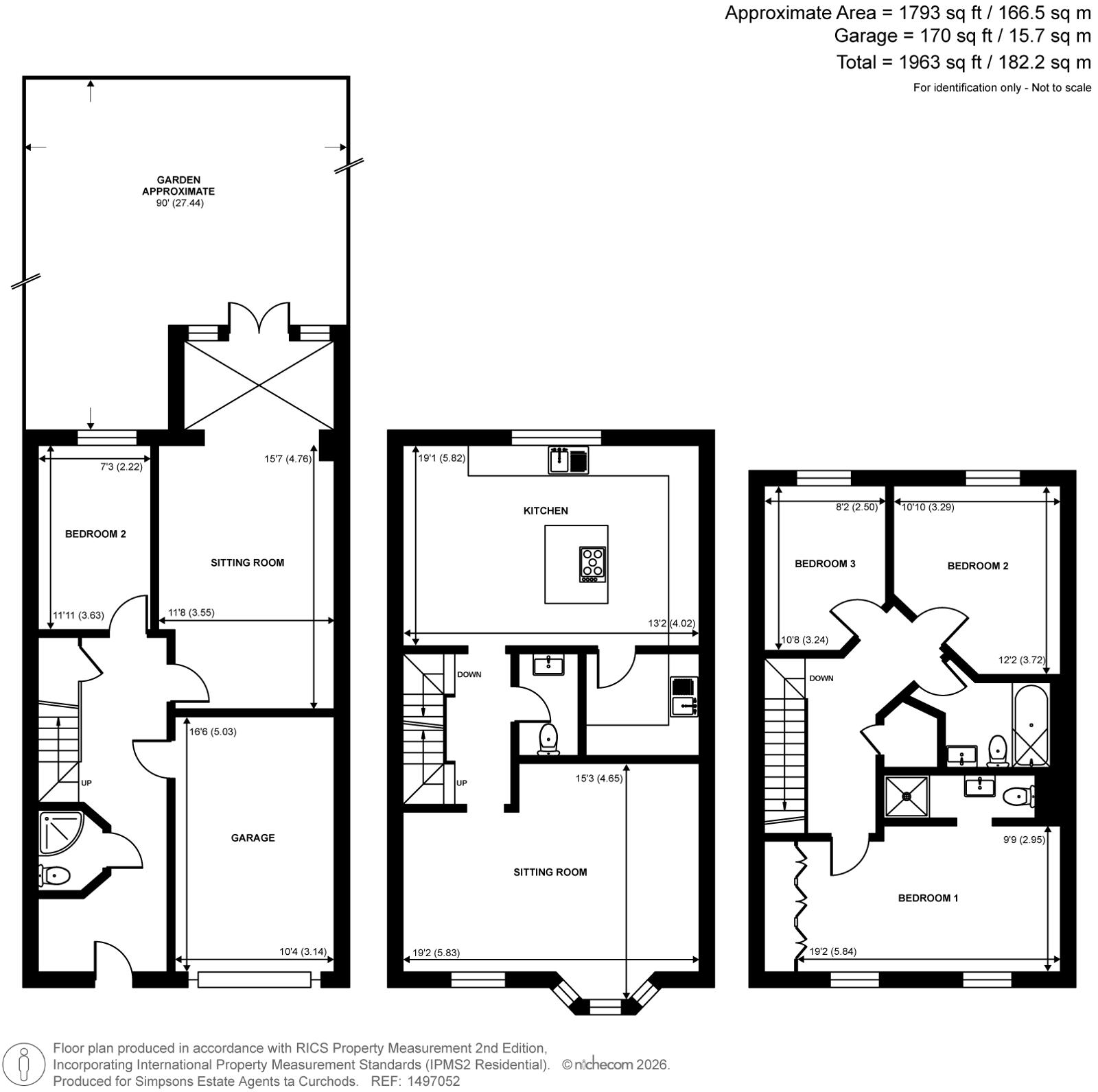 2, Haines Court, Weybridge floorplan