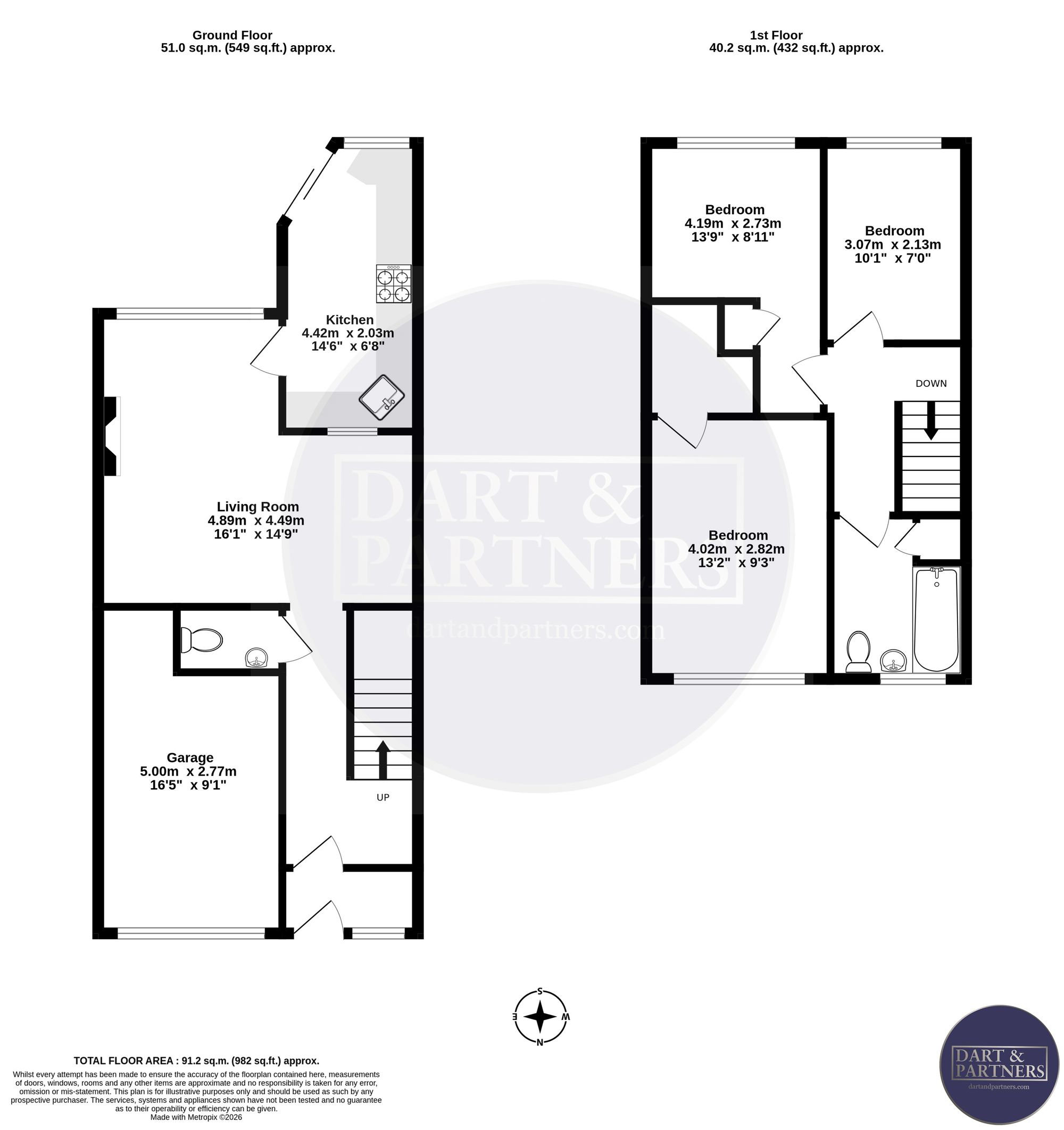 23 Gatehouse Rise, Dawlish floorplan