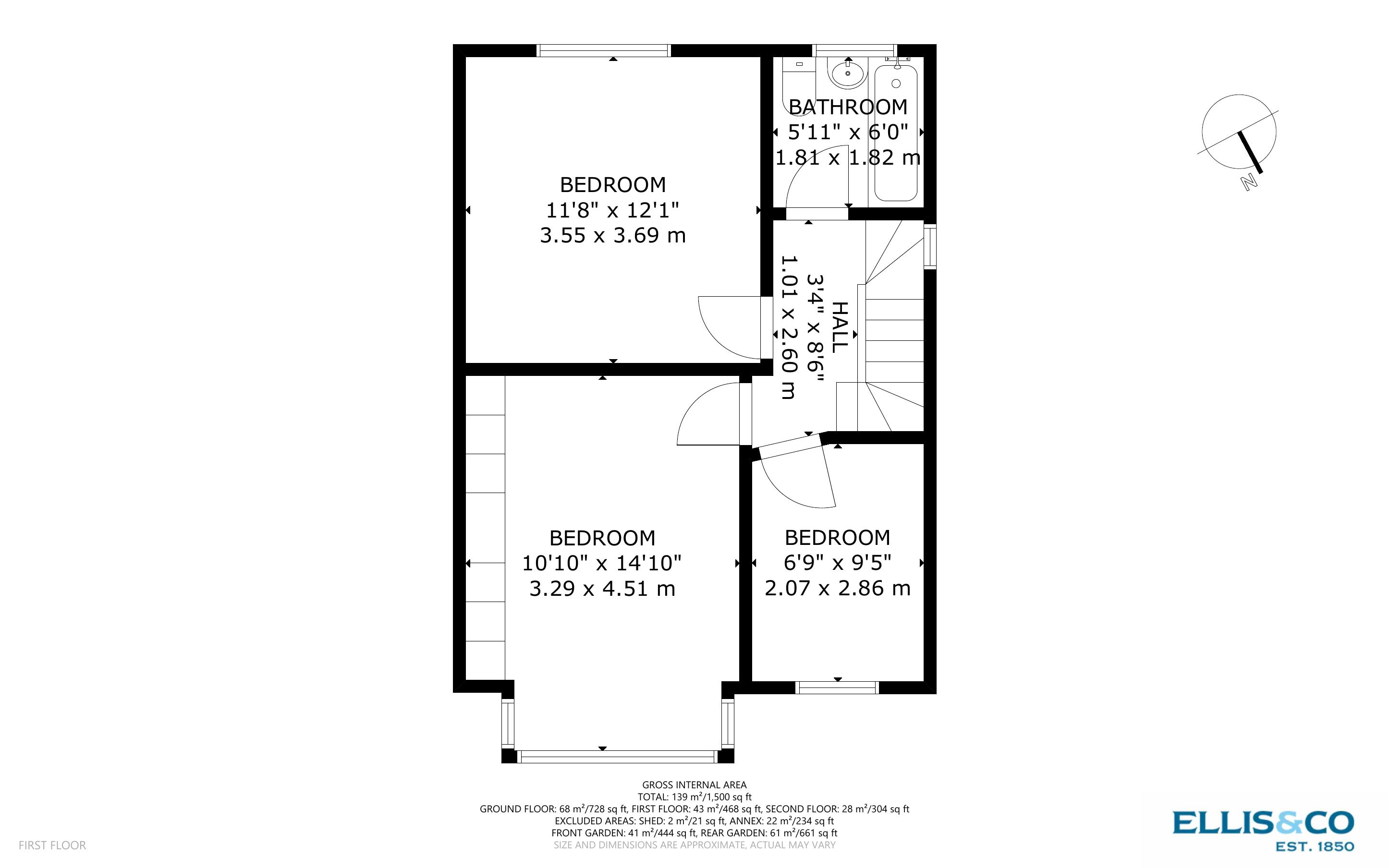 Kings Avenue, Greenford floorplan