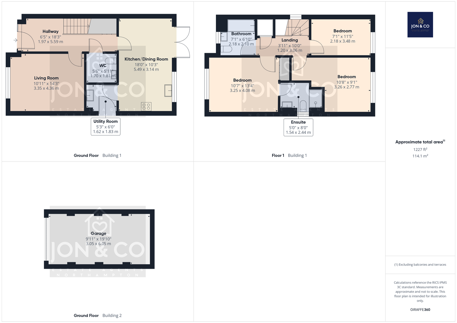 4, Copsewood, Northampton floorplan