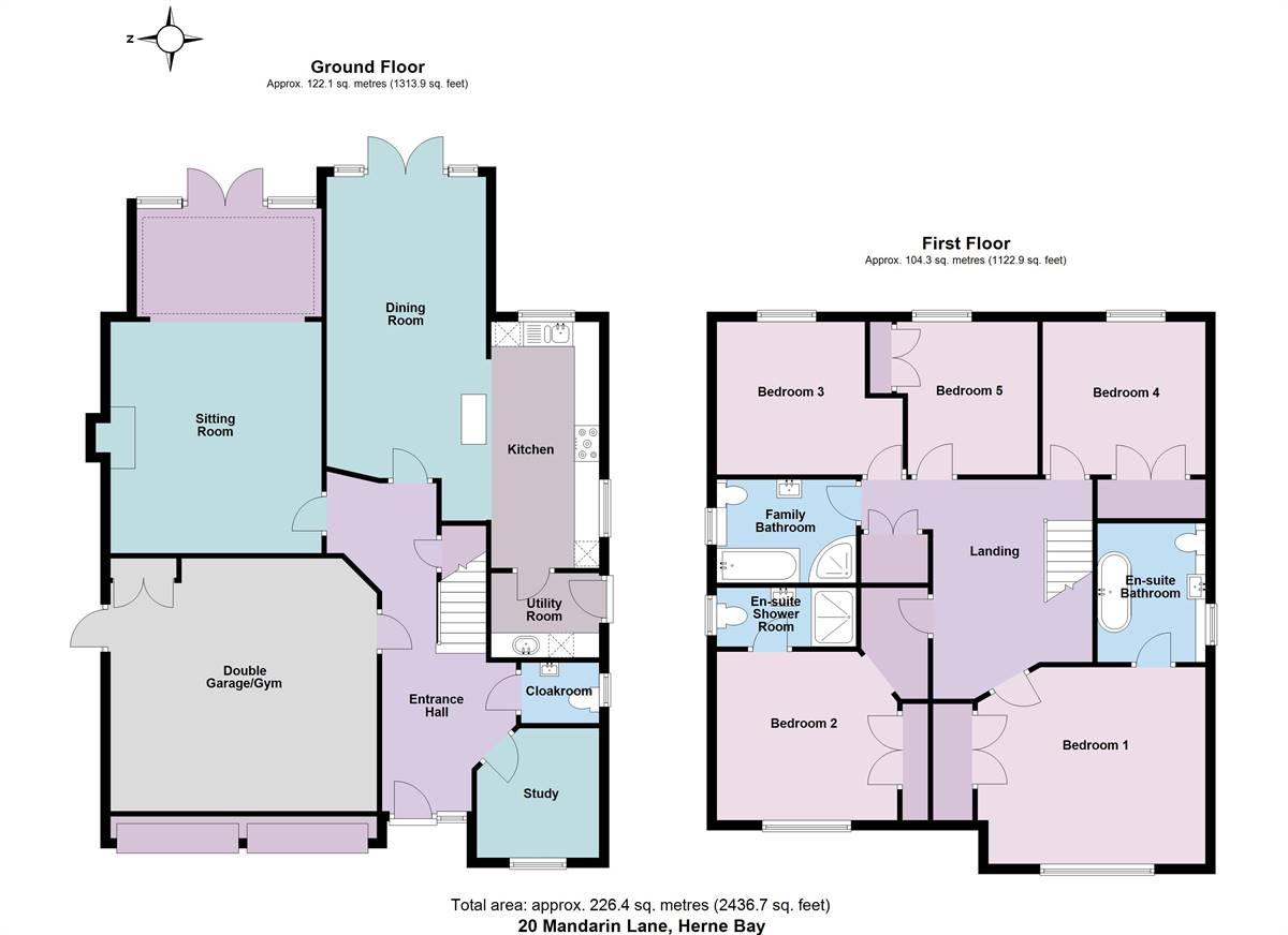 20, Mandarin Lane, Herne Bay floorplan