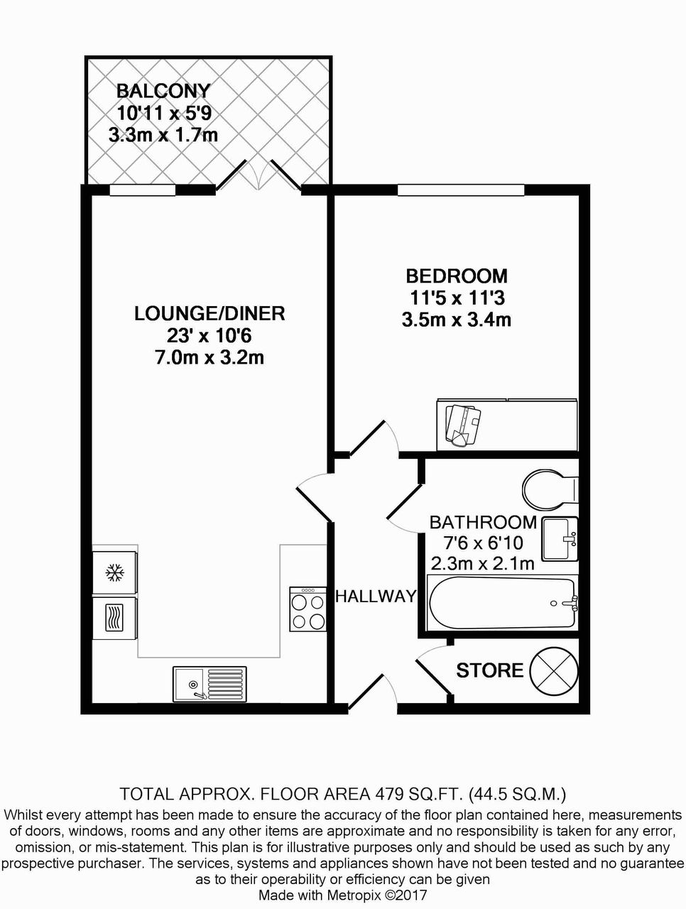 1 Bedrooms Flat to rent in Trident Point, 19 Pinner Road, Harrow, Middlesex HA1