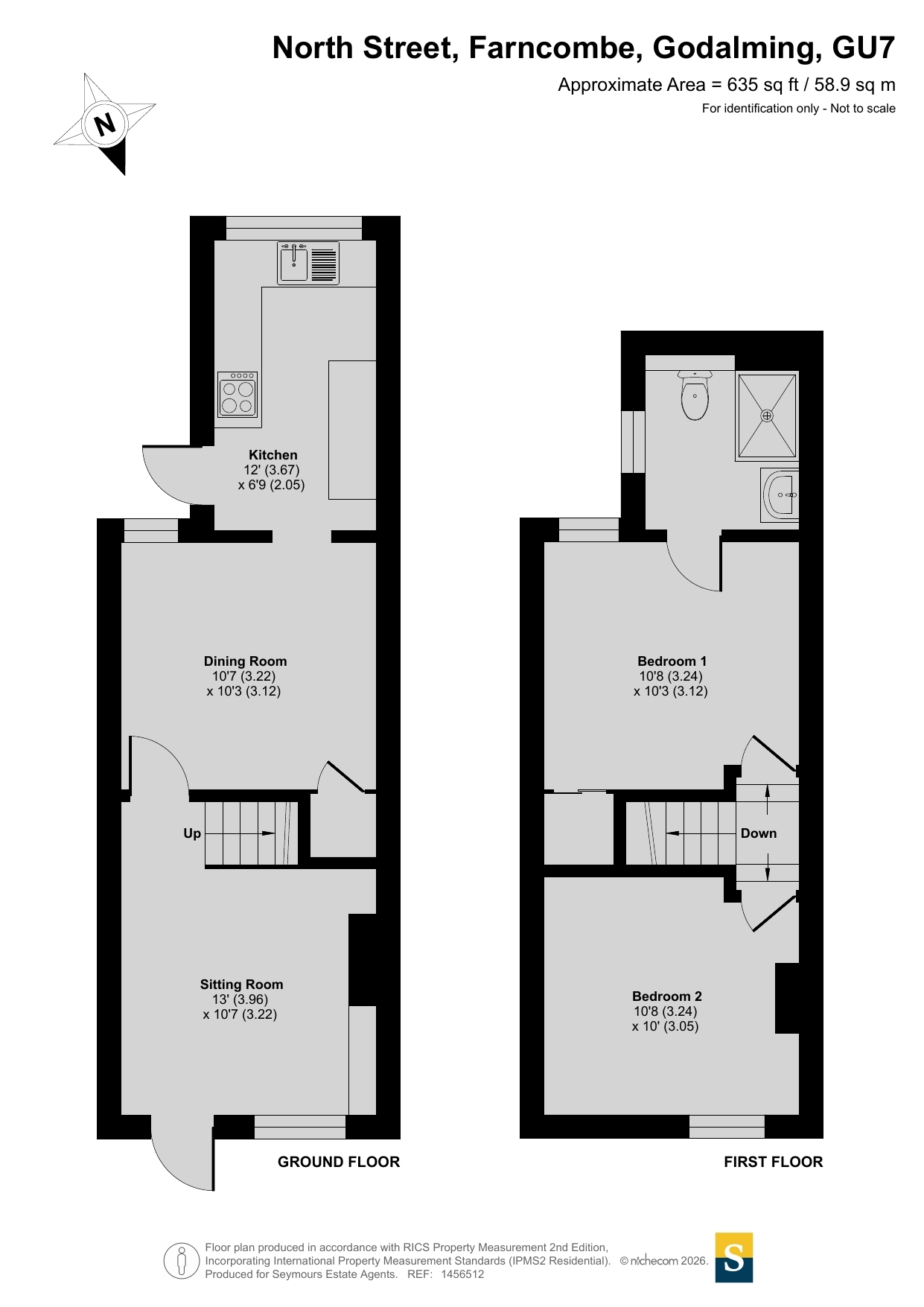 21, North Street, Godalming floorplan