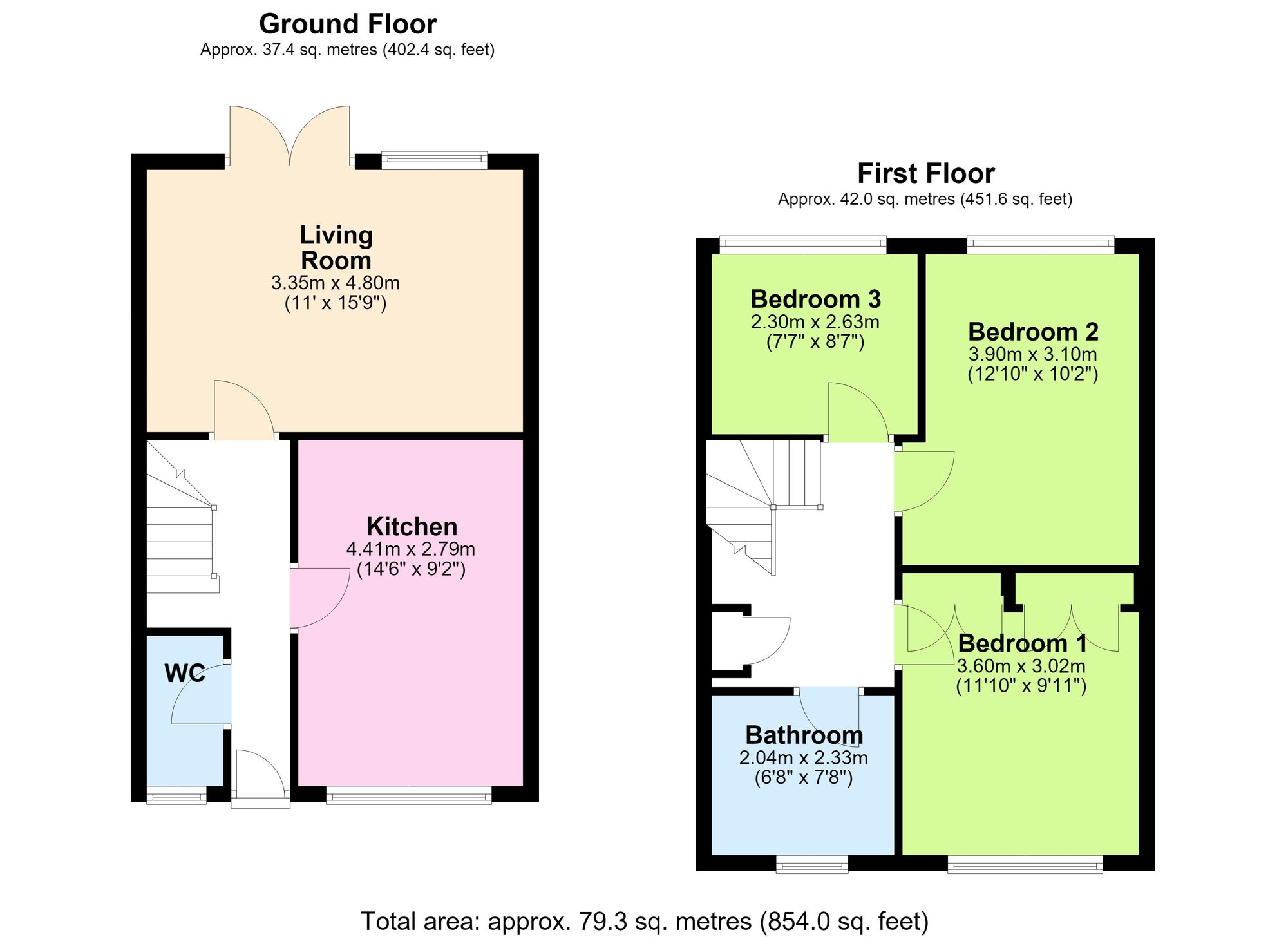 45 Maple Road, Brixham floorplan
